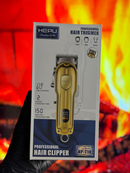 ✂️ Tondeuse Professionnelle HEPU HP-T10 – Rechargeable USB